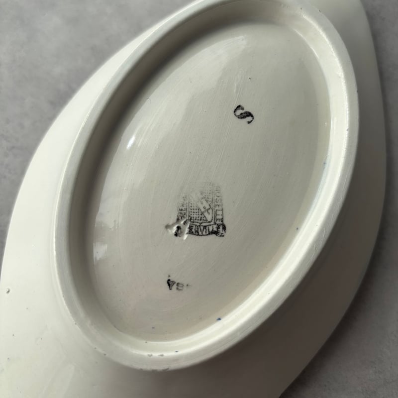 NIDERVILLER ラヴィエ Weller Roma 1910s Vintage Art Pottery Floral Ivory Ceramic