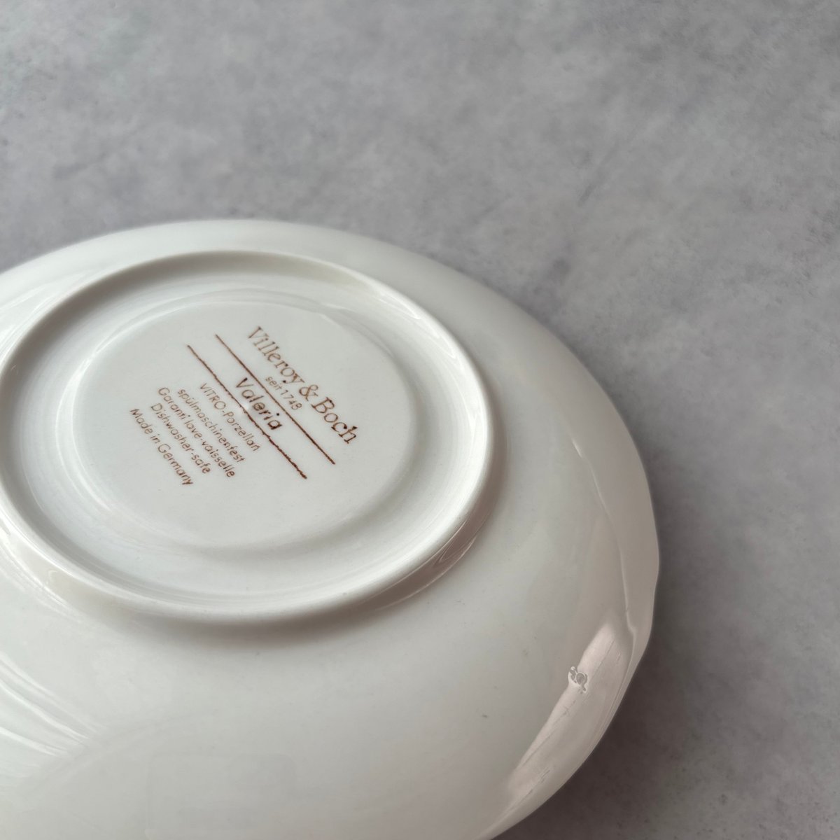 【ドイツアンティーク】Villeroy & Boch スープ皿1930年前後 1930年代ベルギー製アンティークシチュープレート