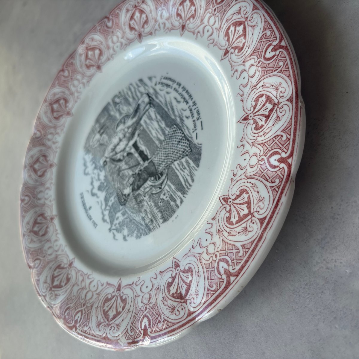 Saint Amand 平皿 LES AUTOMOBILES No.9 | UZI ANTIQUE