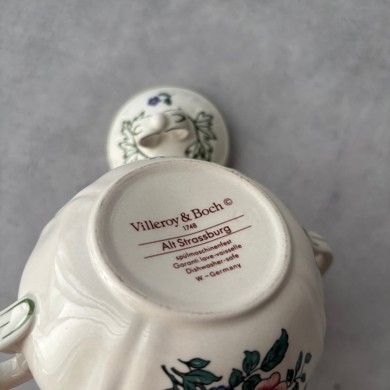 Villeroy & Boch シュガーポット Alt strassburg 【公式通販】