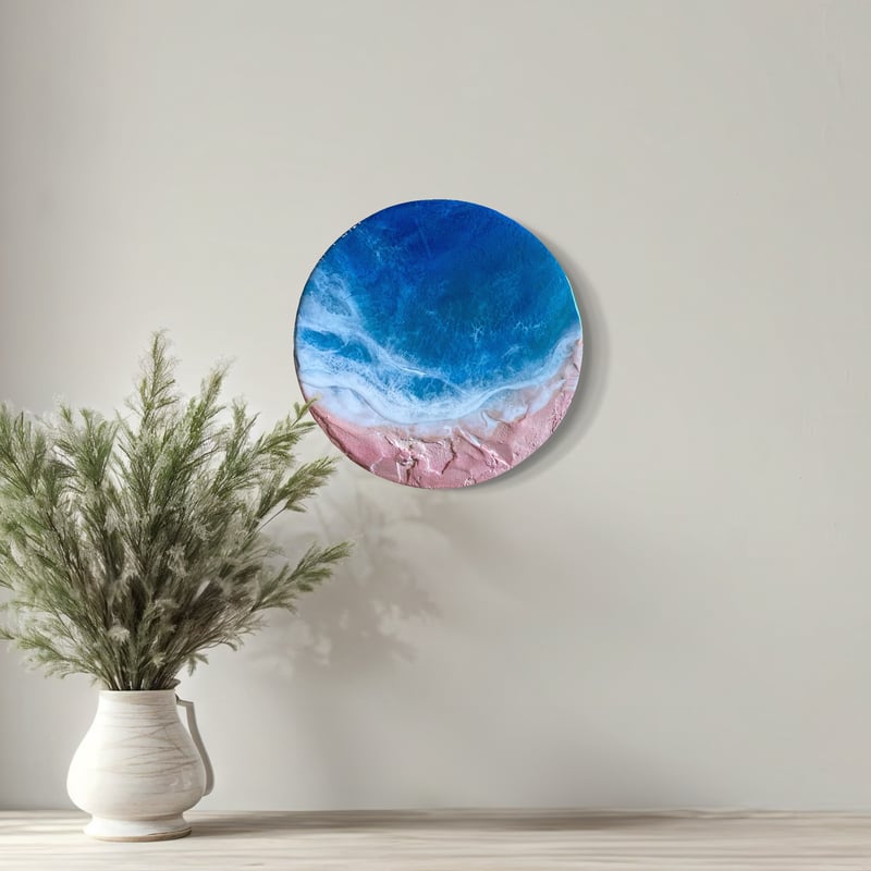 海レジンアート 丸30サイズ (30cm) | Mura Living
