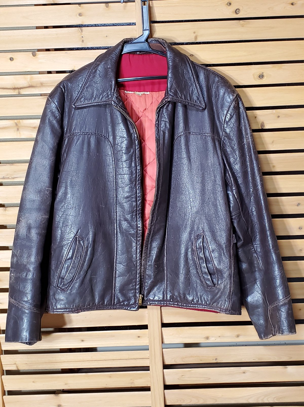 Genuine Front Quarter Horsehide レザージャケット Vintage genuine front quarter horsehide leather jacket – The Era NYC