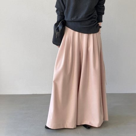 modern volume tuck flare pants　MA1798