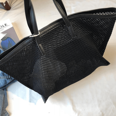 mesh light tote bag　MA1539
