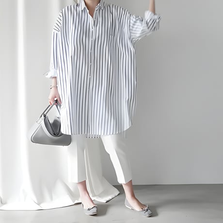 effortless long shirt　MA1814