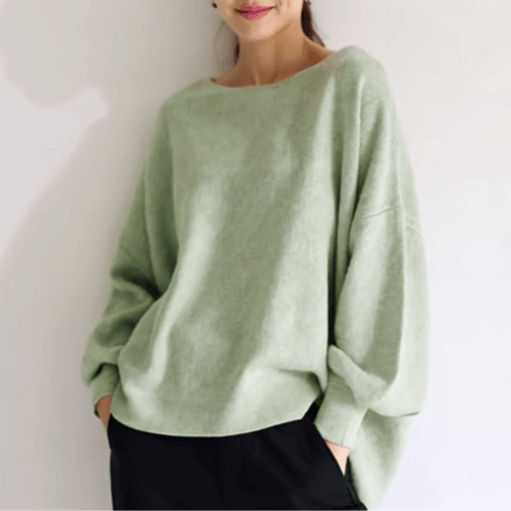 【即納】backribbon knit pullover　MA1638