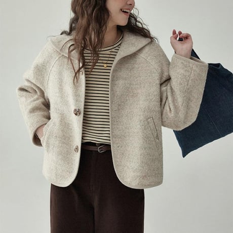 large collar short jacket　MA1142