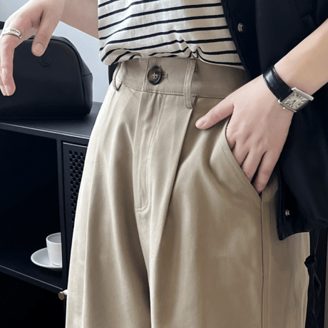 elegant loose silhouette bottoms　MA1633