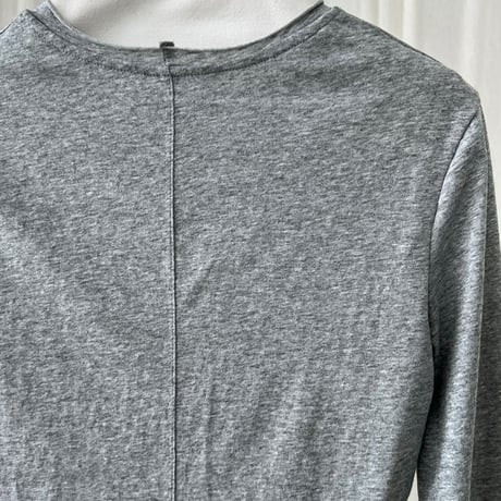 roll hem slim fit long sleeve tee　MA1867