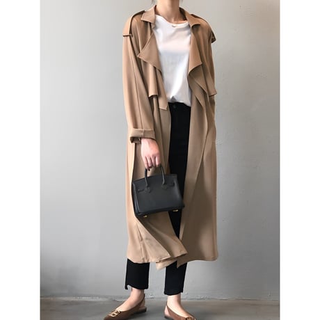 casual drape trench coat　MA1352