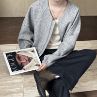 casual short designed jacket　MA1140