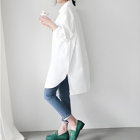 effortless long shirt　MA1814