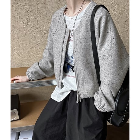 casual short designed jacket　MA1140