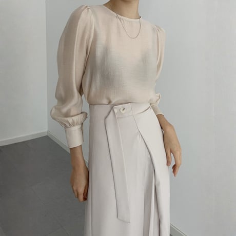 elegant slit high waist skirt　MA1841
