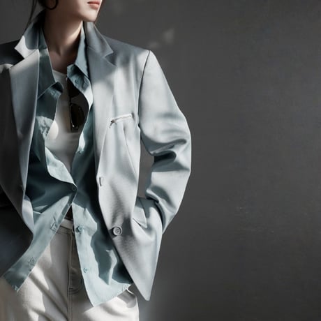 oversize cotton collar shirt　MA1856