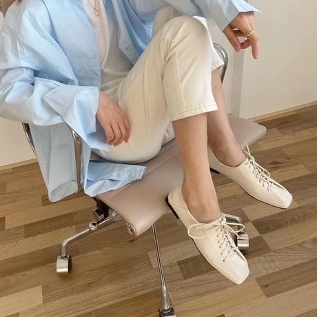 lace-up flat shoes　MA1268