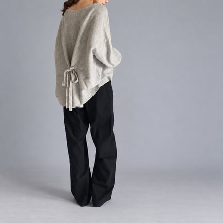 【即納】backribbon knit pullover　MA1638