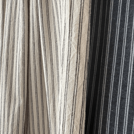 linen blend stripe widepants　MA1578