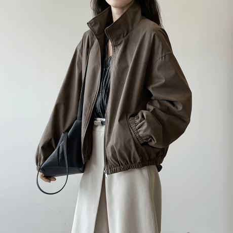 stand collar work blouson　MA1603