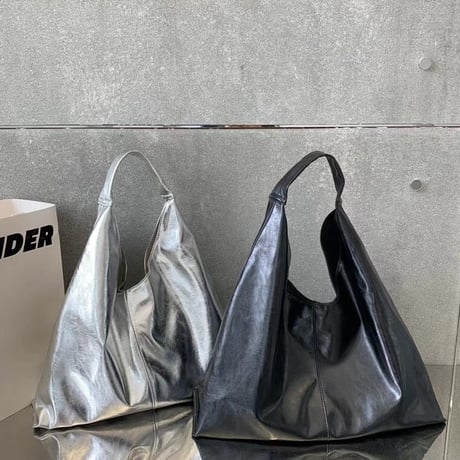 metallic soft shoulder bag　MA1110