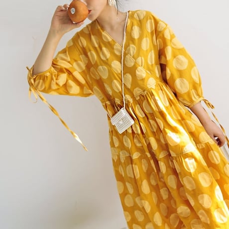 sunshine bubble vdress　MA1555