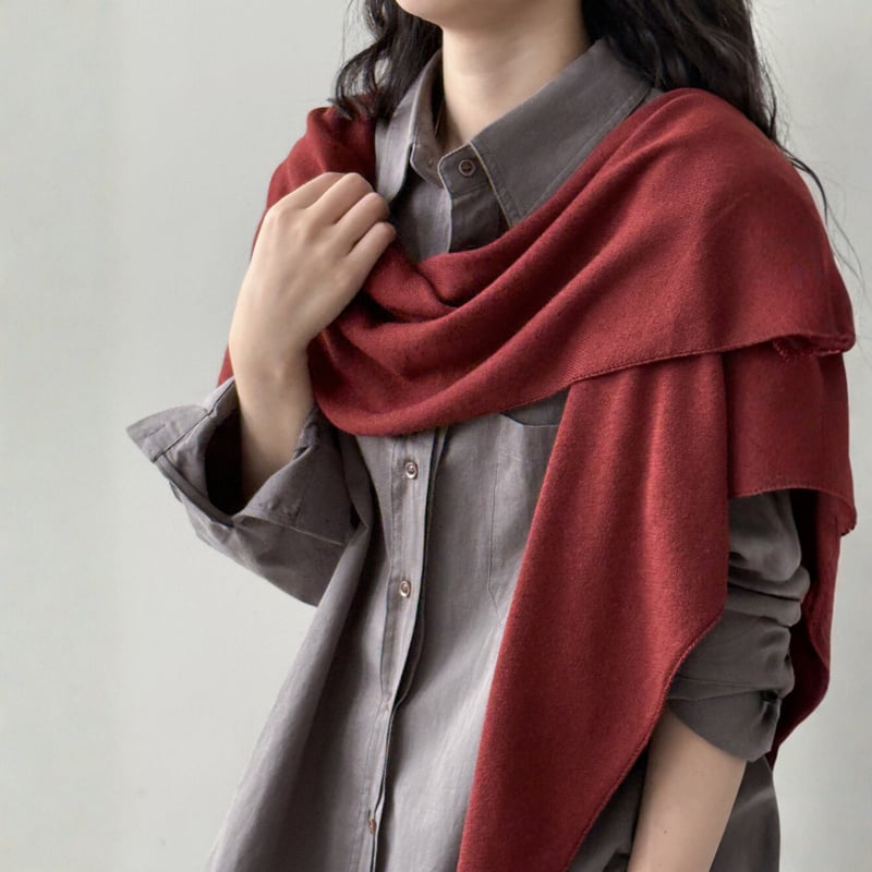soft knit shoulder stole MA1658 | MaiA