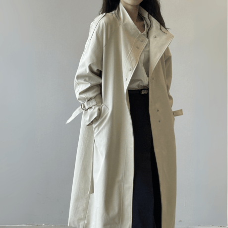 belted medium trench　MA1597
