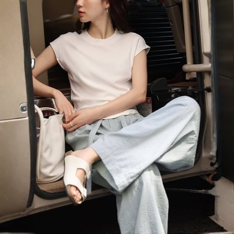 drape easy wide pants　MA1886