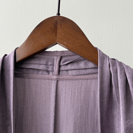 fluid drape vneck dress　MA1566