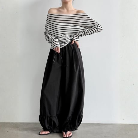 cotton balloon wide pants　MA1964