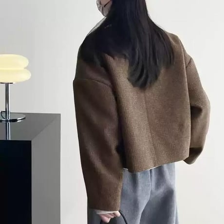 collarless retro jacket　MA1141