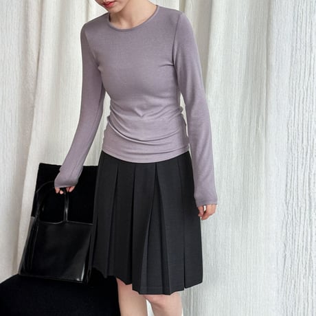 soft stretch long sleeve inner tee　MA1866