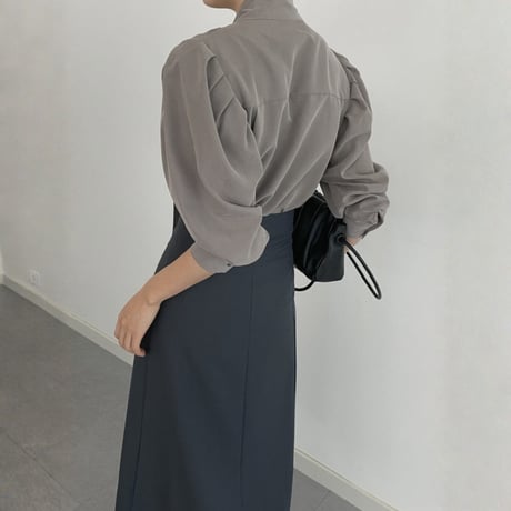 elegant slit high waist skirt　MA1841