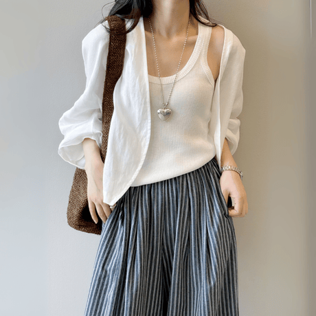 sheer lamie summer layer　MA1577