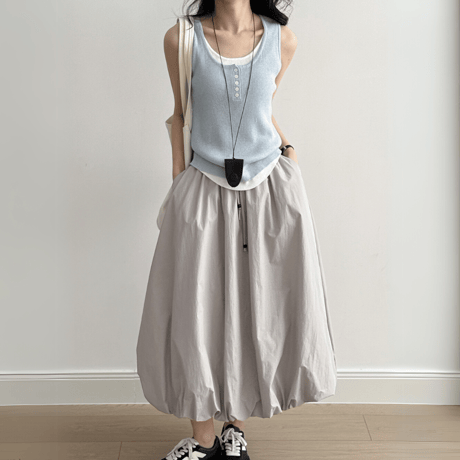 cocoon balloon skirt　MA1569
