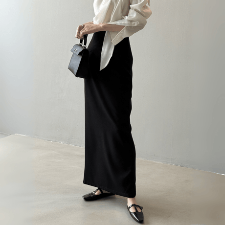 elegant straight tube skirt　MA1593