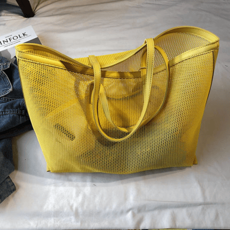 mesh light tote bag　MA1539