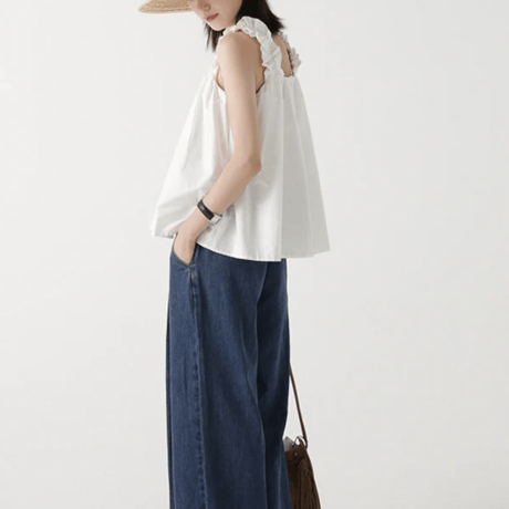 frill square flare top　MA1581