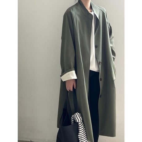 stand collar single coat　MA1135