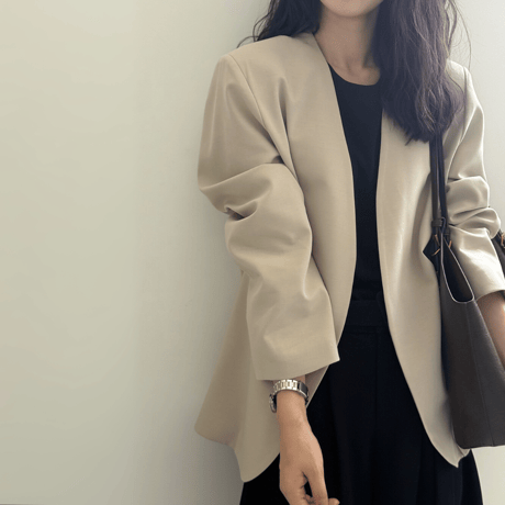 sleek minimal jacket　MA1600