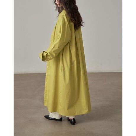 drop shoulder long shirt one piece　MA1379