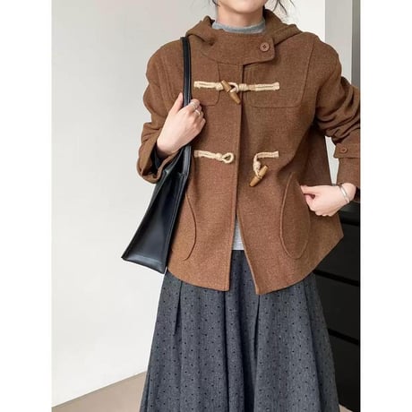 hooded duffel coat　MA1129