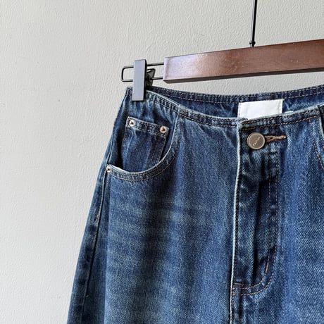vintage wash wide leg denim　MA1655