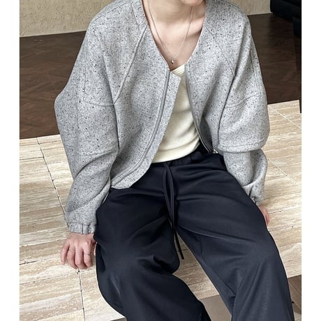 casual short designed jacket　MA1140
