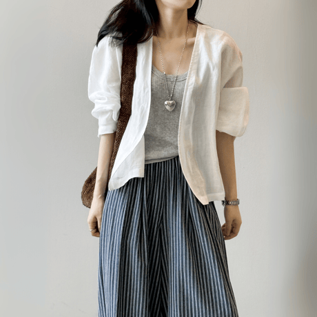 sheer lamie summer layer　MA1577