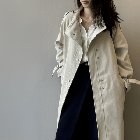 belted medium trench　MA1597