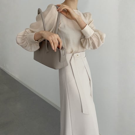 elegant slit high waist skirt　MA1841