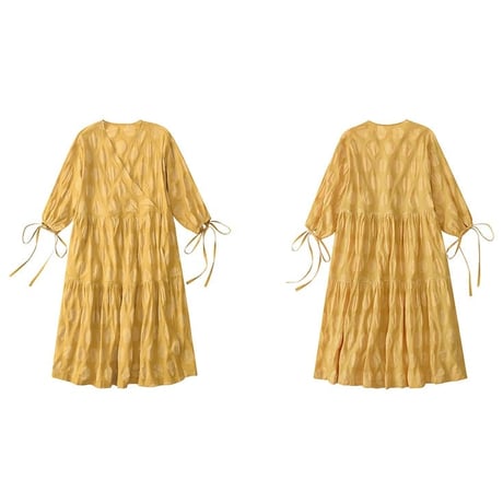 sunshine bubble vdress　MA1555