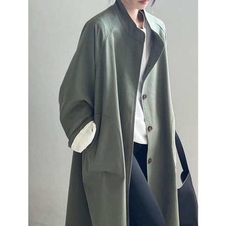 stand collar single coat　MA1135