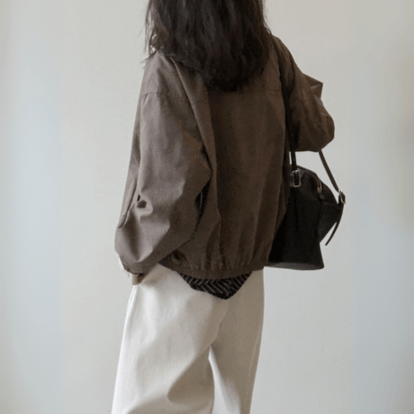 stand collar work blouson　MA1603